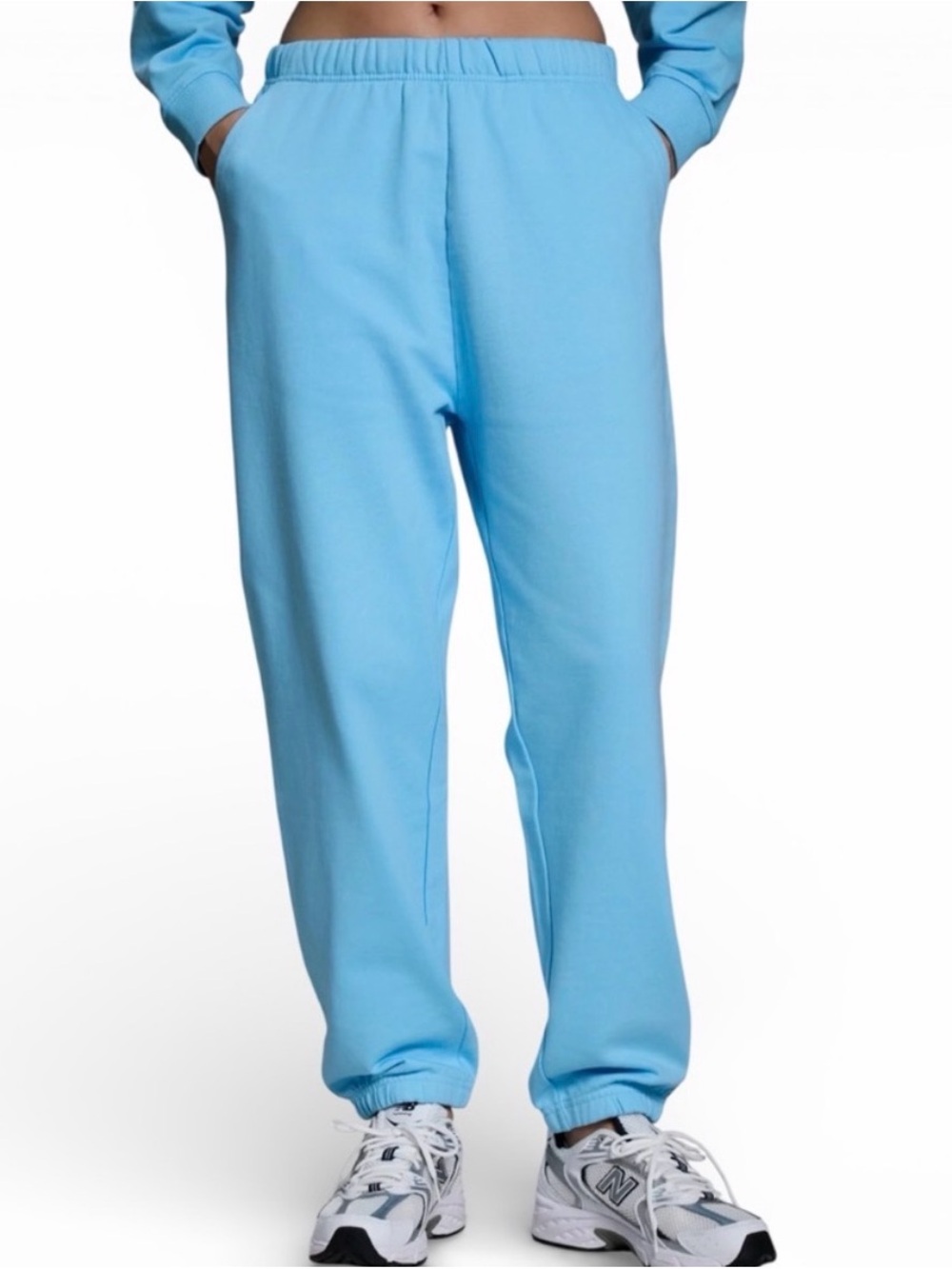 Year of Ours Sky Blue Track Joggers
